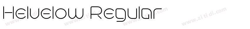 Helvelow Regular字体转换 Helvelow Regular字体转换